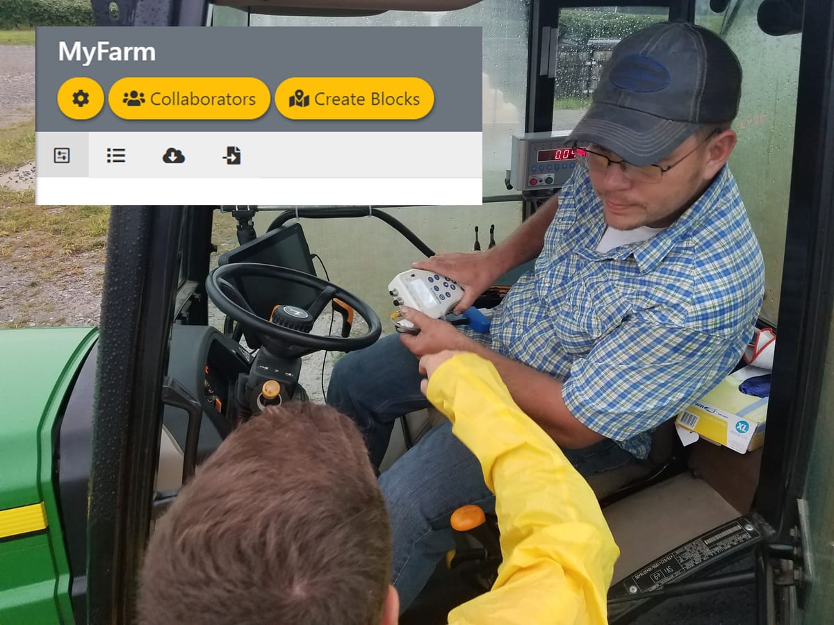 Every.Farm collaborators in the field.