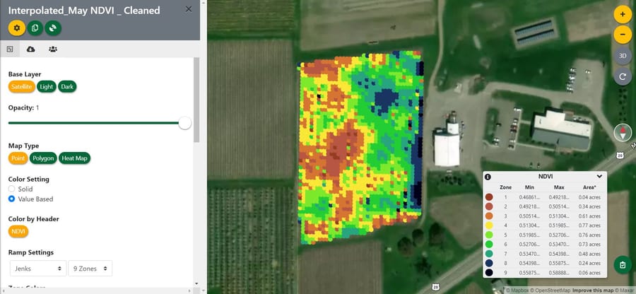 Cleaning and processing imported data with slider filters.