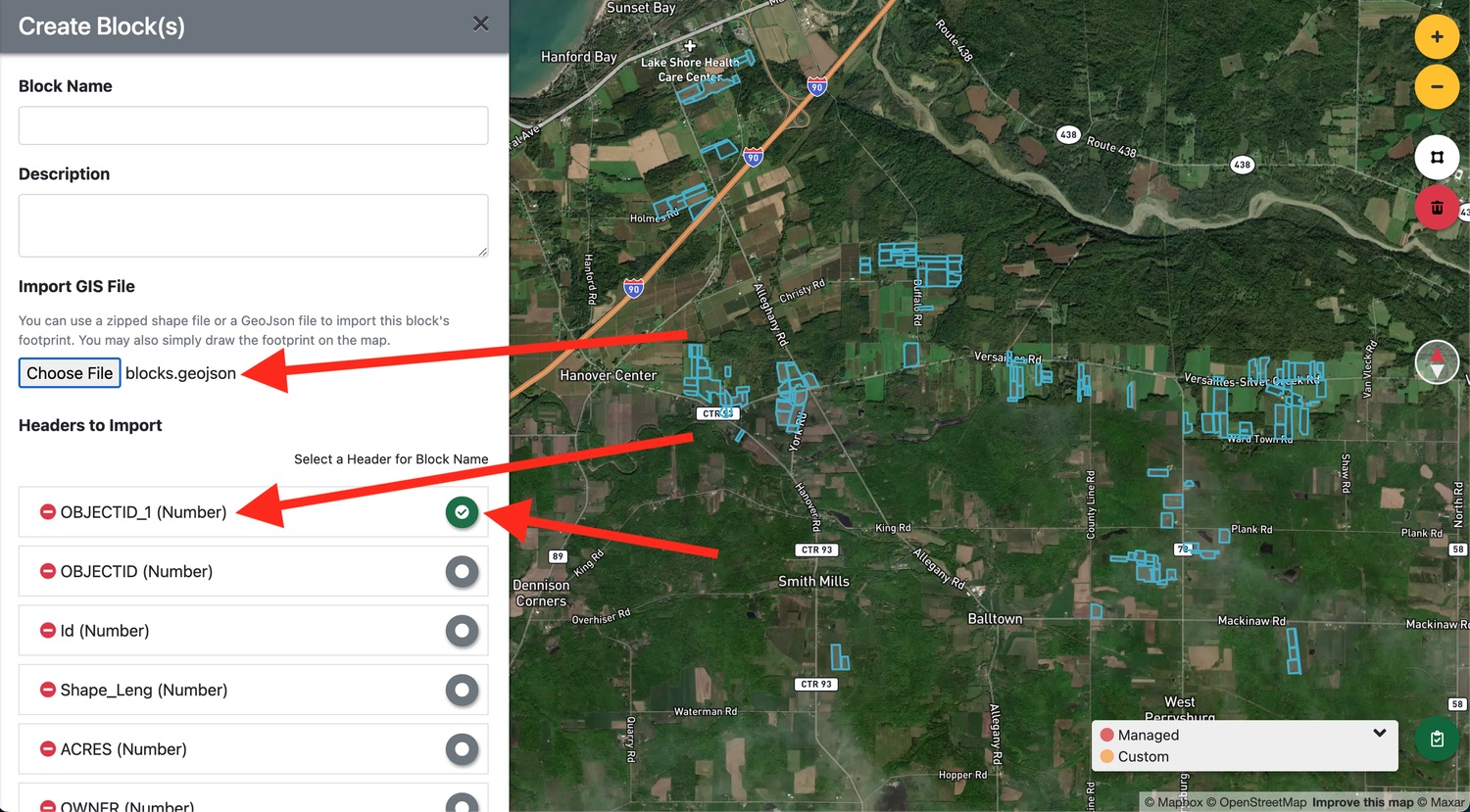 Import GIS File